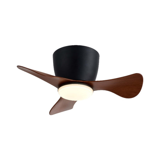 YFDGD MINI Small Size 22ich Deckenventilator Mit Fernbedienung Licht Indoor Outdoor Ventiladores De Techo Con Leiser Komfort(B)