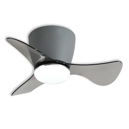 CCZRD 22 Zoll Deckenventilator mit Licht und Fernbedienung Mini Ventilator Indoor Outdoor Leise Beleuchtung angenehme Windgeschwindigkeit