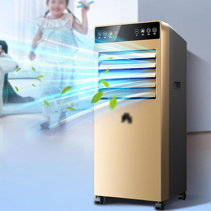 4 in 1 Kühlventilator, Mobile Raumventilatoren mit Entfeuchtung, geräuscharmes Schlafen, Klimaanlage Ventilator 120° Weitwinkel Luftzufuhr